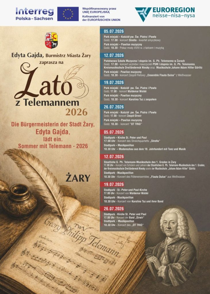 Plakat: Lato z Telemanem 2026