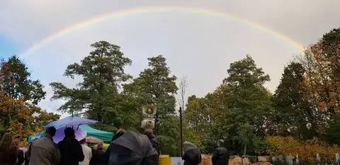 2019.10.17 – Poświęcenie kamienia węgielnego kościoła w Grabiku – zdjęcie 41