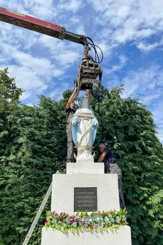 2024.07.05 – Demontaż Figury NMP z ul. Zielonogórskiej – zdjęcie 16