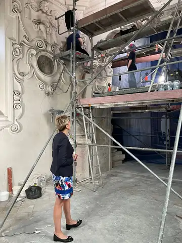 2025.09.10 – Prace konserwatorskie przy portalu kaplicy Promnitzów – etap II – zdjęcie 68
