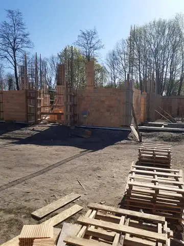 2019.06.10 – Budowa kościoła pw. św. Jana Pawła II w Grabiku (2019–2022) – zdjęcie 43