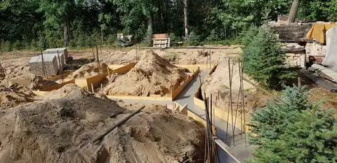 2019.06.10 – Budowa kościoła pw. św. Jana Pawła II w Grabiku (2019–2022) – zdjęcie 30