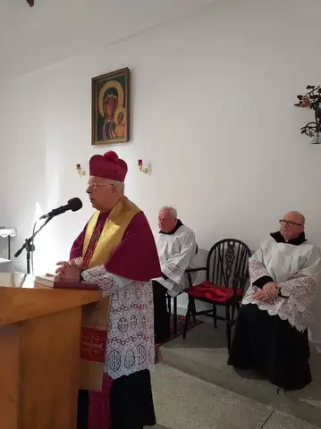 2019.10.16 – Poświęcenie odnowionego kościoła Matki Bożej Częstochowskiej w Olszyńcu – zdjęcie 1