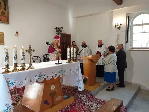 2019.10.16 – Poświęcenie odnowionego kościoła Matki Bożej Częstochowskiej w Olszyńcu – zdjęcie 6