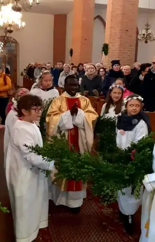 2019.12.01 – Msza Święta prymicyjna o. Ditricka Sangi z Tanzanii – zdjęcie 12