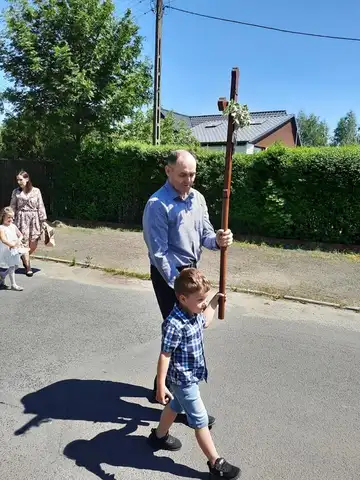 2021.06.03 – Uroczystość Najświętszego Ciała i Krwi Pańskiej – pierwsza Eucharystia w nowym kościele w Grabiku – zdjęcie 7