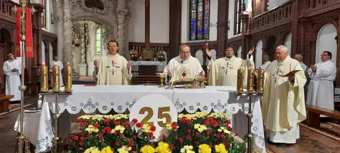 2022.05.29 – Jubileusz 25-lecia kapłaństwa ks. Wiesława – zdjęcie 72