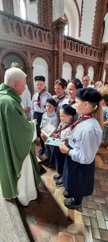 2022.07.24 – Msza Święta dziękczynna za siedem i pół roku posługi w parafii – zdjęcie 46
