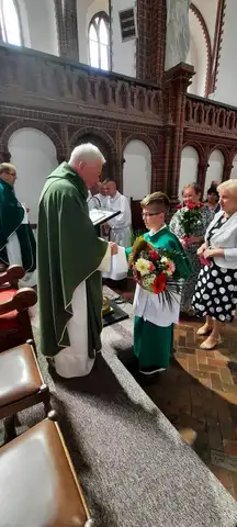 2022.07.24 – Msza Święta dziękczynna za siedem i pół roku posługi w parafii – zdjęcie 55