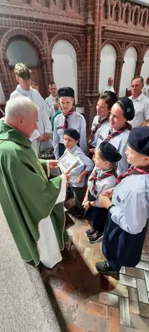 2022.07.24 – Msza Święta dziękczynna za siedem i pół roku posługi w parafii – zdjęcie 26